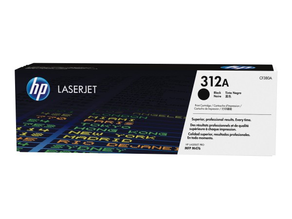 HP 312A - Schwarz - Original - LaserJet - Tonerpatrone (CF380A)