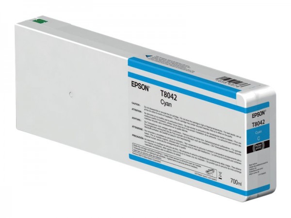 Epson T804200 - 700 ml - Cyan - Original - Tintenpatrone