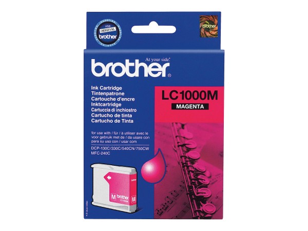 Brother LC-1000M - Magenta - Original - Tintenpatrone