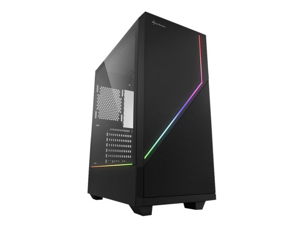 Sharkoon RGB FLOW - Midi Tower - ATX - ohne Netzteil