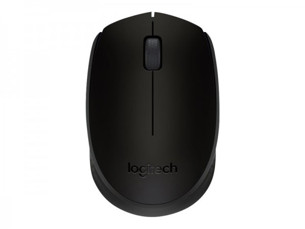 Logitech M171 - Maus - rechts- und linkshändig - kabellos - 2.4 GHz - kabelloser Empfänger (USB)