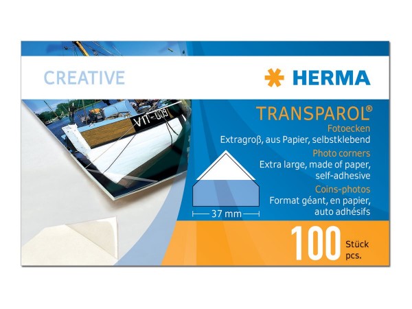 HERMA Transparol - Schutzecken x 100