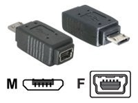 Delock USB-Adapter - Micro-USB Typ B (M) bis Mini-USB, Typ B (W)