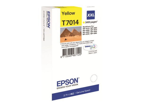 Epson T7014 - Größe XXL - Gelb - Original - Blisterverpackung