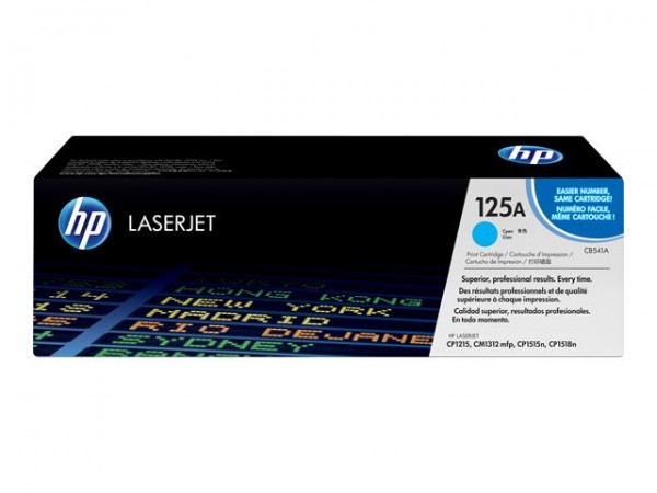 HP 125A - Cyan - Original - LaserJet - Tonerpatrone (CB541A)