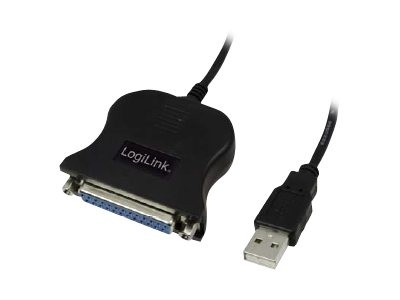 LogiLink Adapter USB to DSUB-25 - Parallel-Adapter