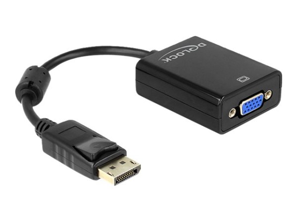 Delock Adapter Displayport male > VGA 15 pin female - VGA-Adapter - DisplayPort (M)