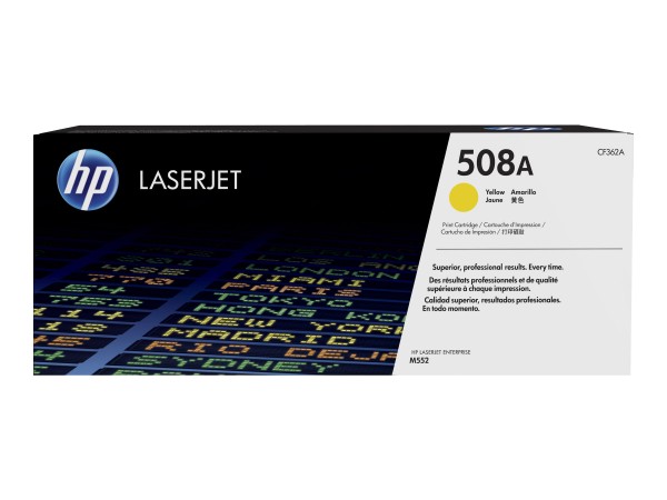 HP 508A - Gelb - Original - LaserJet - Tonerpatrone (CF362A)