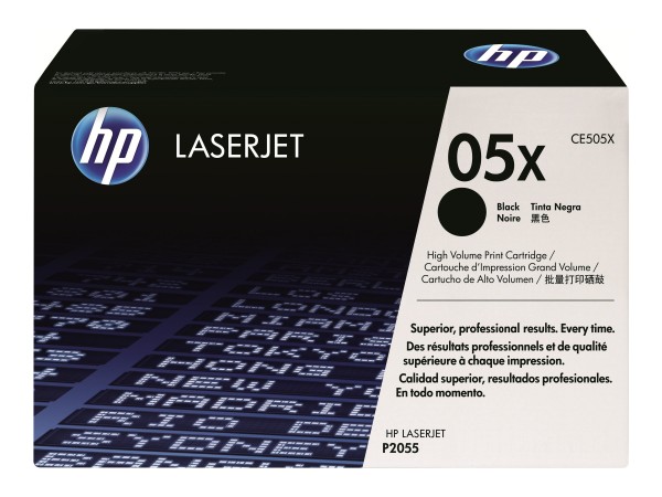 HP CE505X - Tonerpatrone - 1 x Schwarz