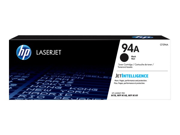 HP 94A - Schwarz - Original - LaserJet - Tonerpatrone (CF294A)