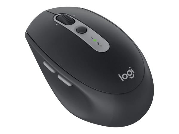 Logitech M590 Silent - Maus - Für Rechtshänder - optisch - 7 Tasten - kabellos - Bluetooth, 2.4 GHz