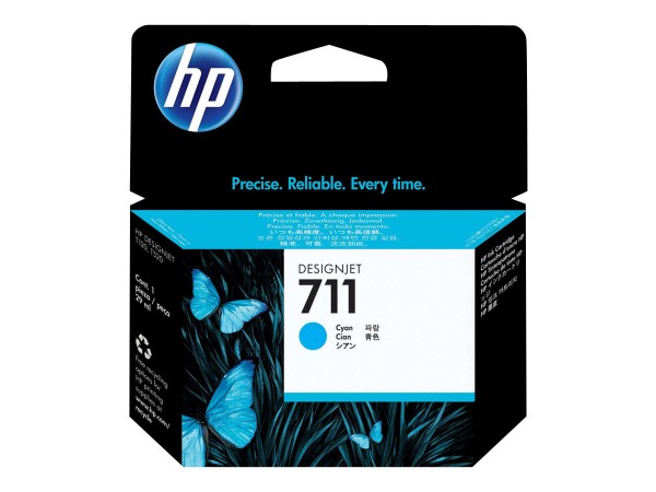 HP 711 - 29 ml - Dye-Based Cyan - Original - DesignJet