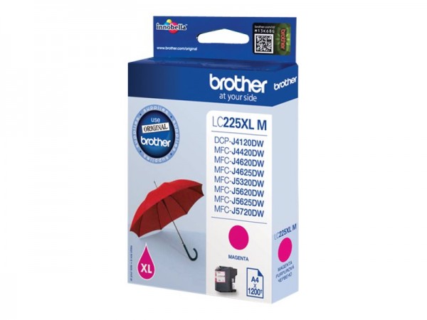 Brother LC-225XLM - Magenta - Original - Tintenpatrone