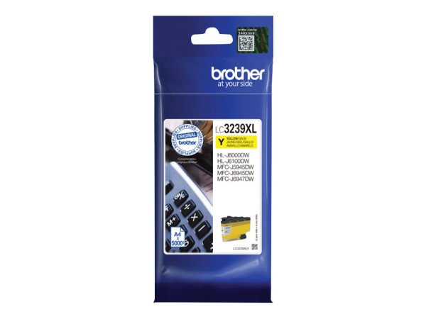 Brother LC-3239XLY - Hohe Ergiebigkeit - Gelb