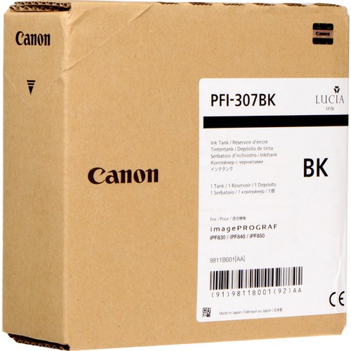 Canon PFI-307 BK - 330 ml - Schwarz - Original