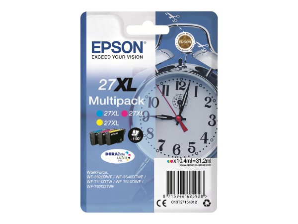 Epson 27XL Multipack - 3er-Pack - 31.2 ml - XL