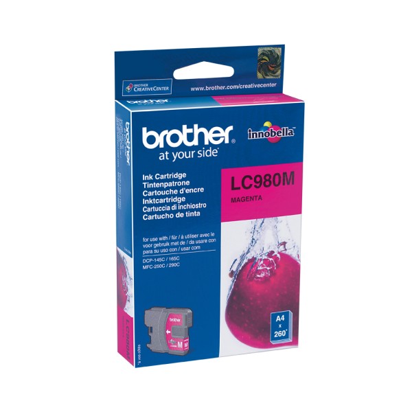 Brother LC-980MBPDR - Magenta - Original - Blisterverpackung