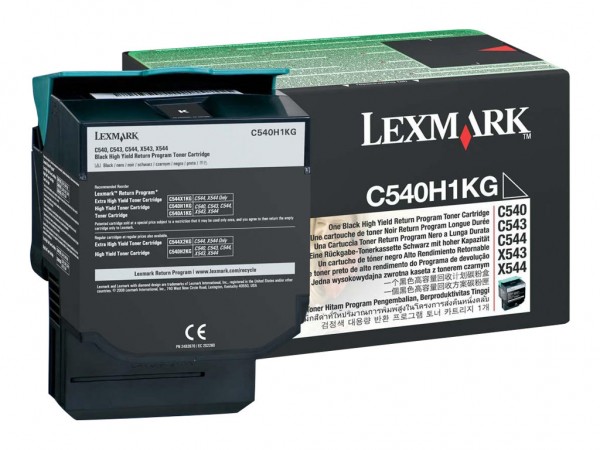 Lexmark Hohe Ergiebigkeit - Schwarz - Original