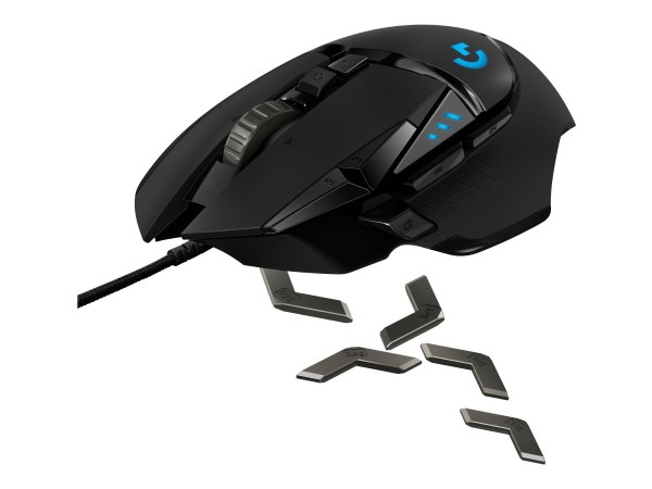 Logitech Gaming Mouse G502 (Hero) - Maus - optisch