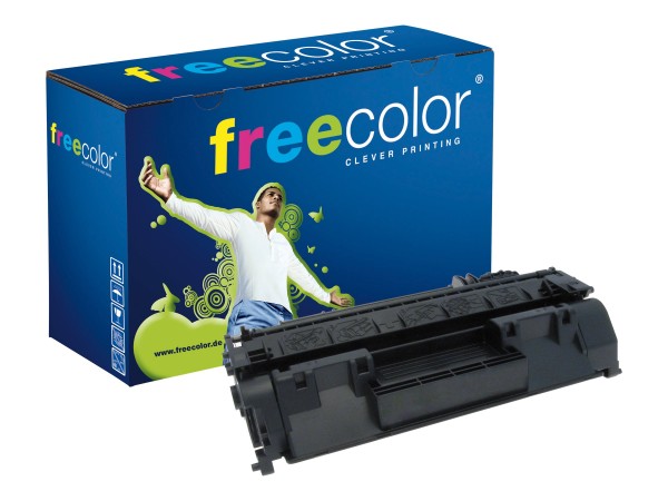 freecolor 110 g - Schwarz - Tonerpatrone (Alternative zu: HP 05A)