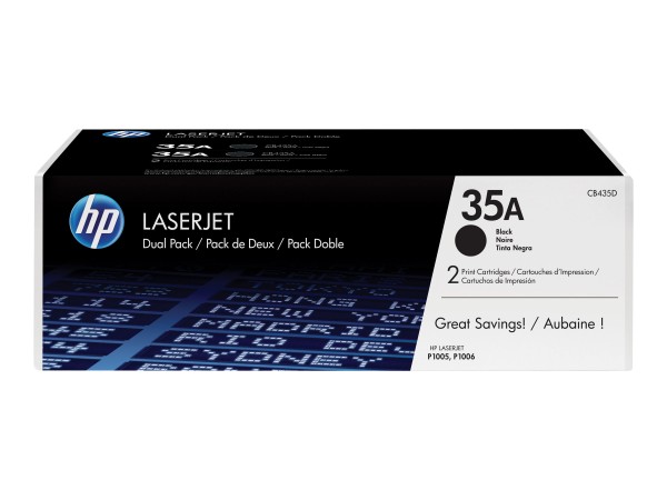 HP 35A - Schwarz - Original - LaserJet - Tonerpatrone (CB435A)