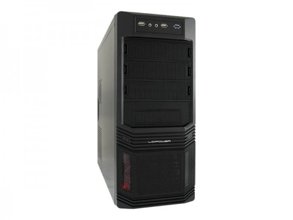 LC Power Pro-Line PRO-925B - Midi Tower - ATX 600 Watt (ATX12V 2.31)