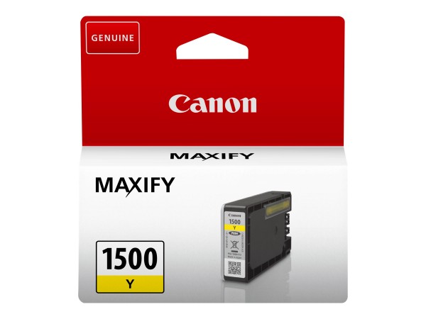 Canon PGI-1500 Y - 4.5 ml - Gelb - Original - Tintenbehälter