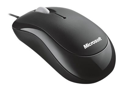 Microsoft Basic Optical Mouse - Maus - rechts- und linkshändig