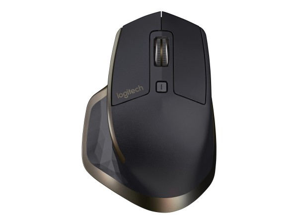 Logitech MX Master - Maus - Laser - 5 Tasten - kabellos - Bluetooth, 2.4 GHz - kabelloser Empfänger