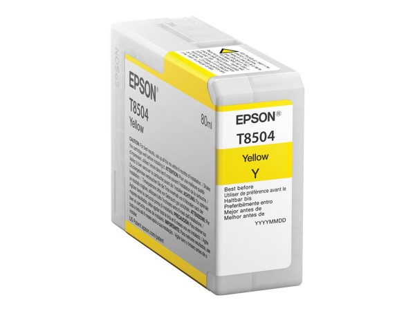 Epson T8504 - 80 ml - Gelb - Original - Tintenpatrone