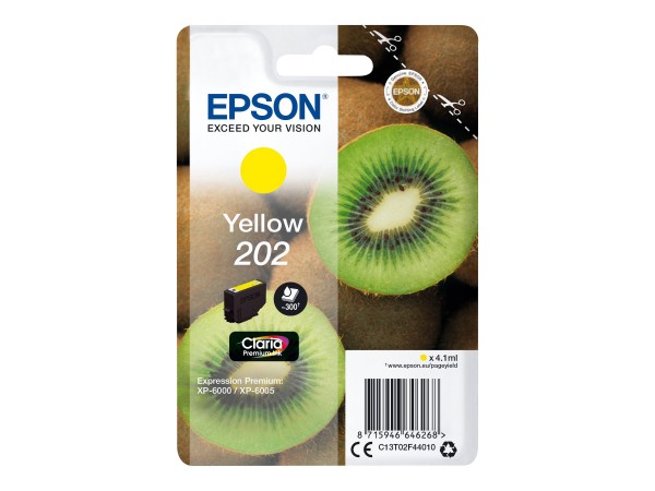 Epson 202 - 4.1 ml - Gelb - Original - Tintenpatrone