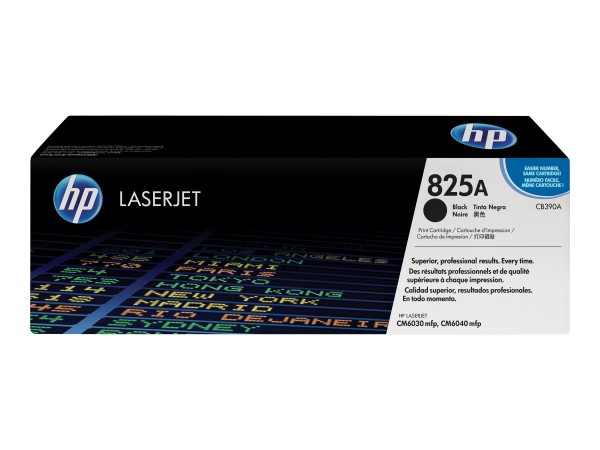 HP 825A - Schwarz - Original - LaserJet - Tonerpatrone (CB390A)