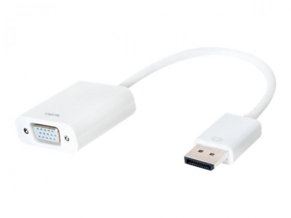 LogiLink VGA-Adapter - DisplayPort (M) bis HD-15 (VGA)