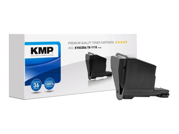 KMP K-T60 - Schwarz - Tonerpatrone (Alternative zu: Kyocera TK-1115)