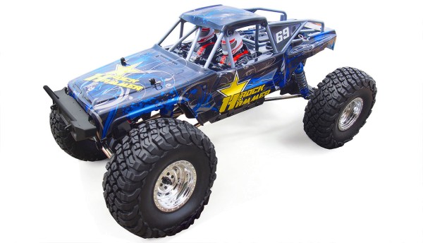 Amewi AMXRock RockHammer Crawler - Off-Road-Wagen - Elektromotor - 1:10 - Betriebsbereit (RTR) - Bla