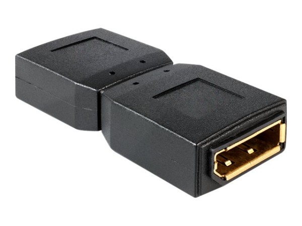 Delock Adapter Displayport female > Displayport female Gender Changer - DisplayPort-Buchse-/Steckerw