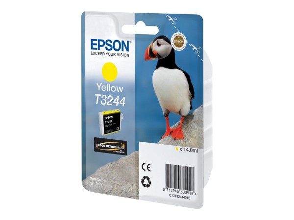 Epson T3244 - 14 ml - Gelb - Original - Tintenpatrone