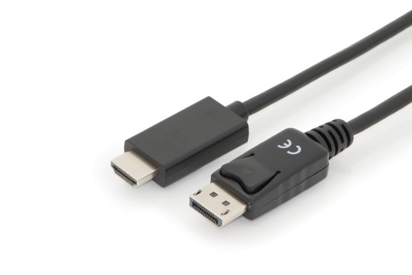 DIGITUS DisplayPort Adapterkabel, DP - HDMI Typ A