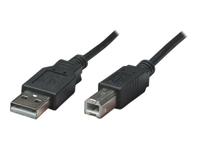 Manhattan USB-A to USB-B Cable, 0.5m, Male to Male, 480 Mbps (USB 2.0)