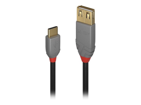 Lindy Anthra Line - USB-Kabel - USB (M) bis USB-C (M)