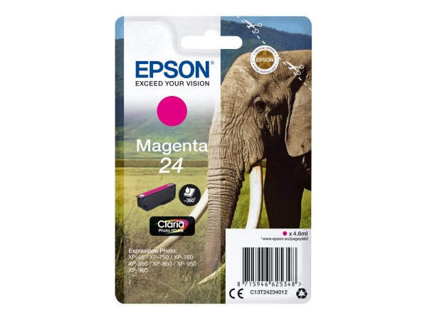 Epson 24 - 4.6 ml - Magenta - Original - Tintenpatrone