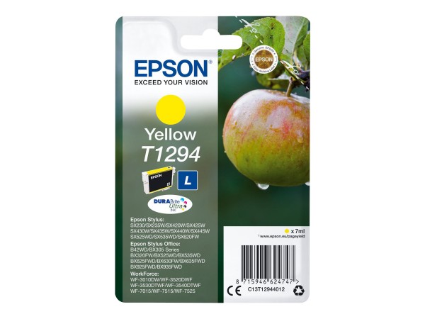 Epson T1294 - 7 ml - L-Größe - Gelb - Original