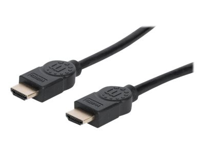 Manhattan HDMI Cable, 8K, 2m, Male to Male, 48 Gbps, 8K@60Hz, 4K@120Hz, HEC, Dynamic HDR, VRR, QMS,