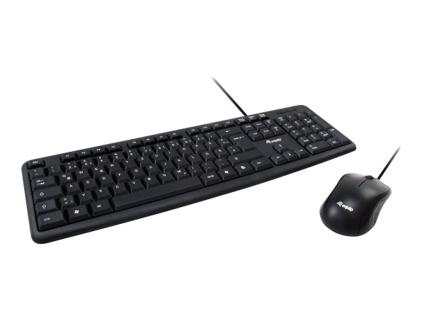 equip Life - Tastatur-und-Maus-Set - USB - Spanisch