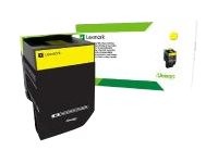 Lexmark 702YE - Gelb - Original - Tonerpatrone LCCP, LRP