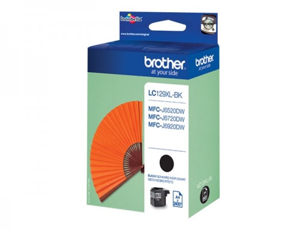 Brother LC-129XLBK - Schwarz - Original - Tintenpatrone