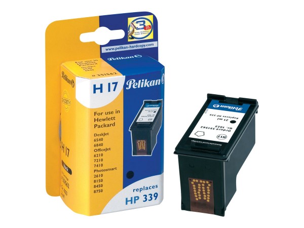 Pelikan H17 - 21 ml - Schwarz - Tintenpatrone (Alternative zu: HP 339)