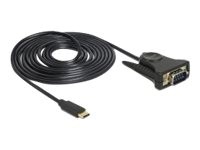 Delock Serieller Adapter - USB-C (M) bis DB-9 (M)