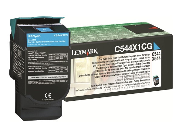 Lexmark Besonders hohe Ergiebigkeit - Cyan