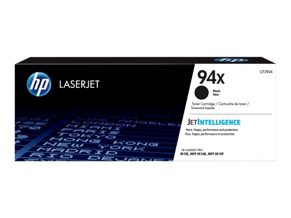 HP 94X - Schwarz - Original - LaserJet - Tonerpatrone (CF294X)